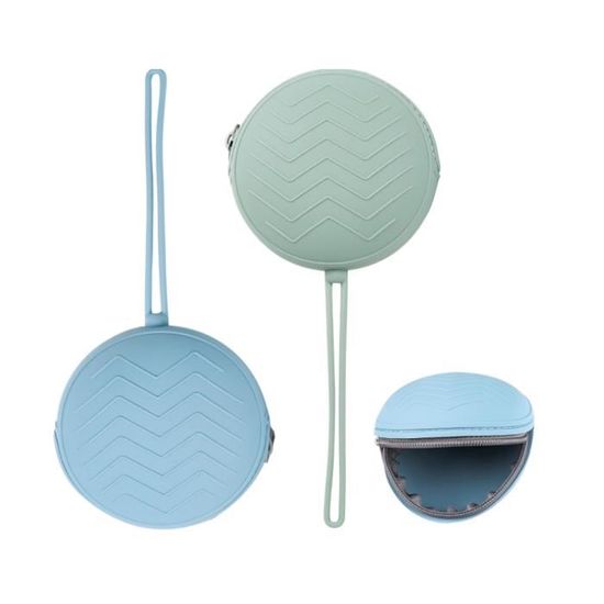 Boîte à Tétine Bébé Portable - Étui Sucette Antipoussière 4 Pièces Transparente
