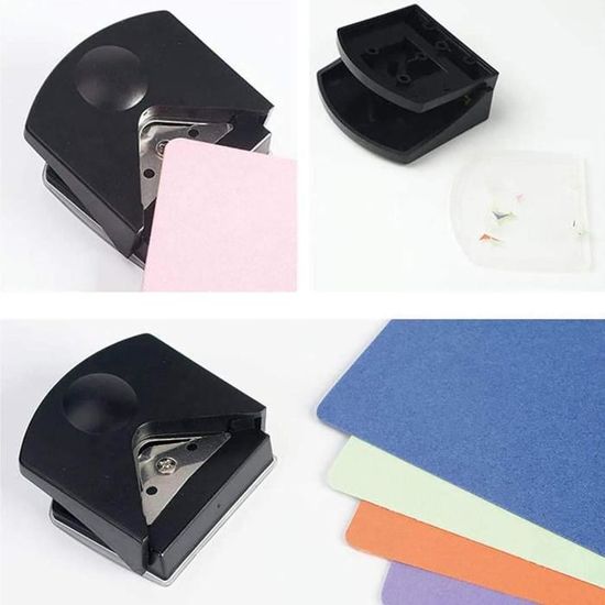 Perforatrice D'Angle-Coupe-Papier Coin Rond-Corner Punch - Pour le Livre de  Ferraille Shaper de Papier Cartes Bricolage Artisan A488 - Cdiscount  Beaux-Arts et Loisirs créatifs