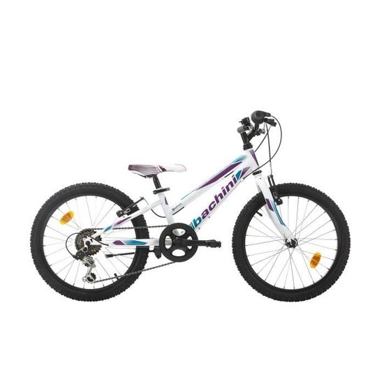 VTT BACHINI JESSIE 20 pouces 6 vitesses cadre en acier freins V brake Cdiscount Sport