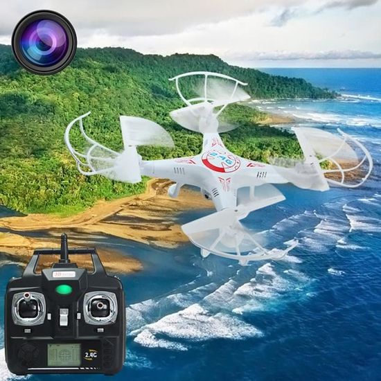 BAYANGTOYS Quadcopter helicoptere X8 2.4Ghz Drone 6 Axis Gyro Camera 2.0MP hot Cdiscount Jeux Jouets