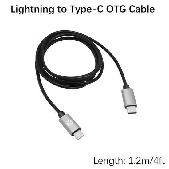 Cable d'origine APPLE USB lightning 1m pour iPad AIR 2 (ref Apple Data Cable  MD818ZMA) Livré en BLISTER. - Cdiscount Téléphonie