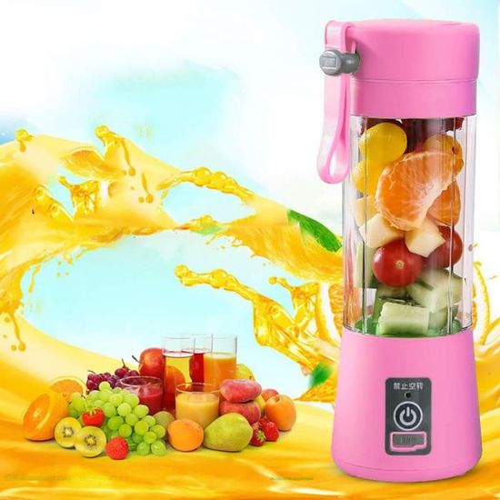 Blender Fruit Mixeur Mini Presse Agrumes Portable 380ml Juicer