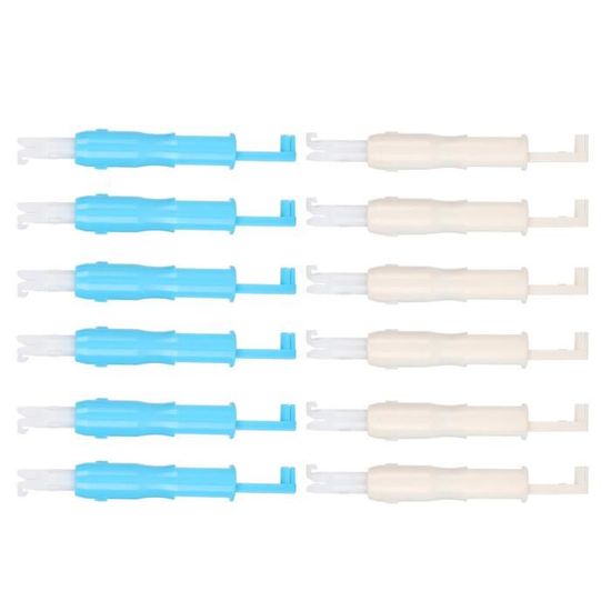 Enfile-aiguilles Automatiques En Plastique - Lot De 20, Vert, Pour Machines à Coudre Et Couture à Main