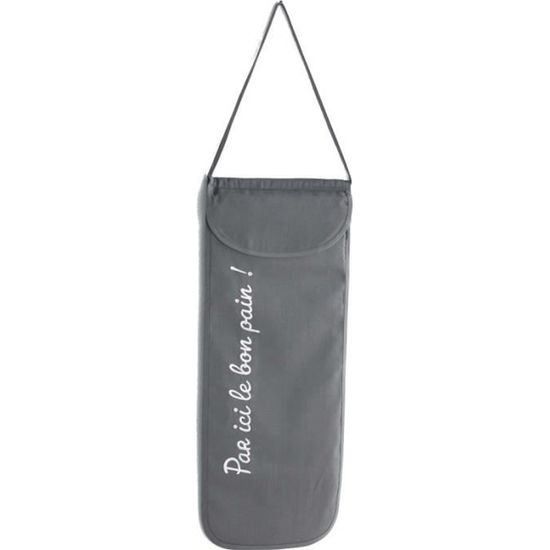 Sac à Pain En Coton Paris Prix - 70x28cm, Rabat, Jaune Vif - Idéal Boulangerie Ou Maison
