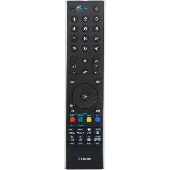 Telecomando Universale Sostitutivo VINABTY CT-90327 Per TV Toshiba, Compatibile Con Serie 32RV 40RV 46SV, Telecomando Originale
