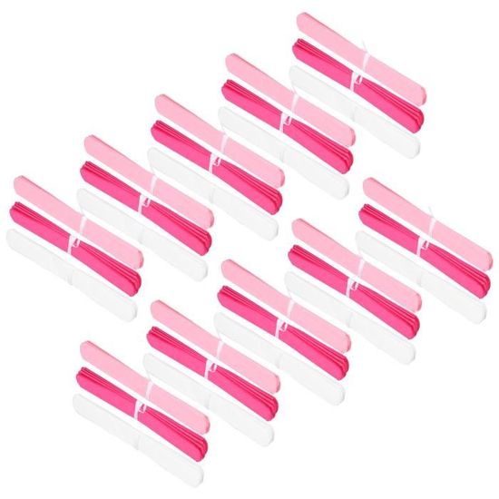 5 Pompons Fleurs En Papier De Soie 15 Cm - Décoration Murale Rose Clair Pour Fête, Mariage, Anniversaire