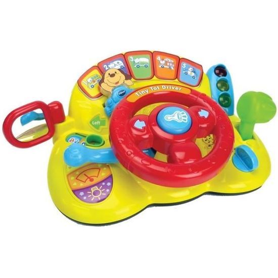 VTech Appareil Photo Des Découvertes – Jouet Interactif Bébé 1-3 Ans Avec Objectif, Molette, Flash, 2 Modes, Français, Pile Incluse