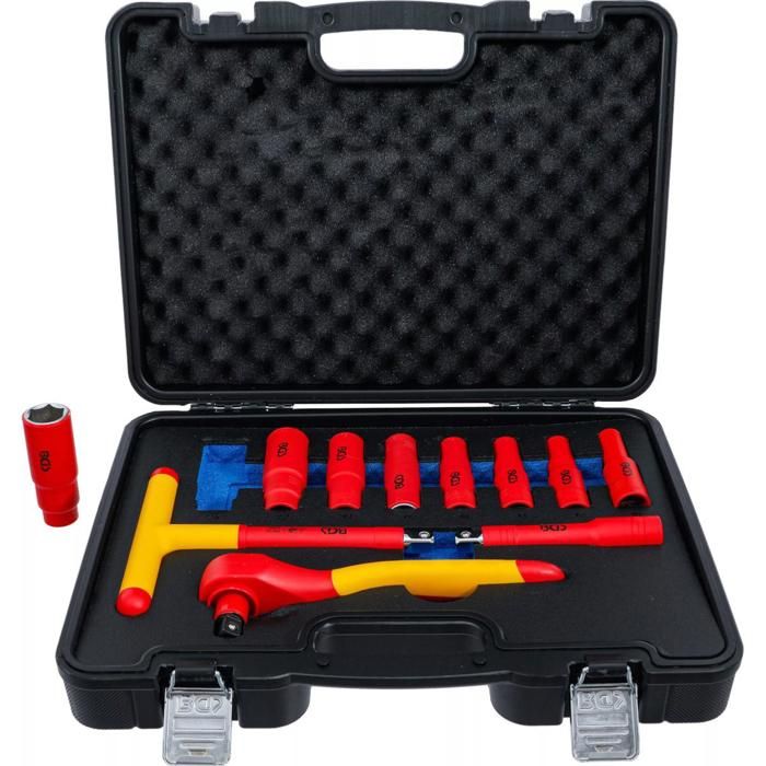 COFFRET OUTILS ISOLES 1000V VEHICULES HYBRIDES ET ELECTRIQUES (27PCS) | © | Equipements