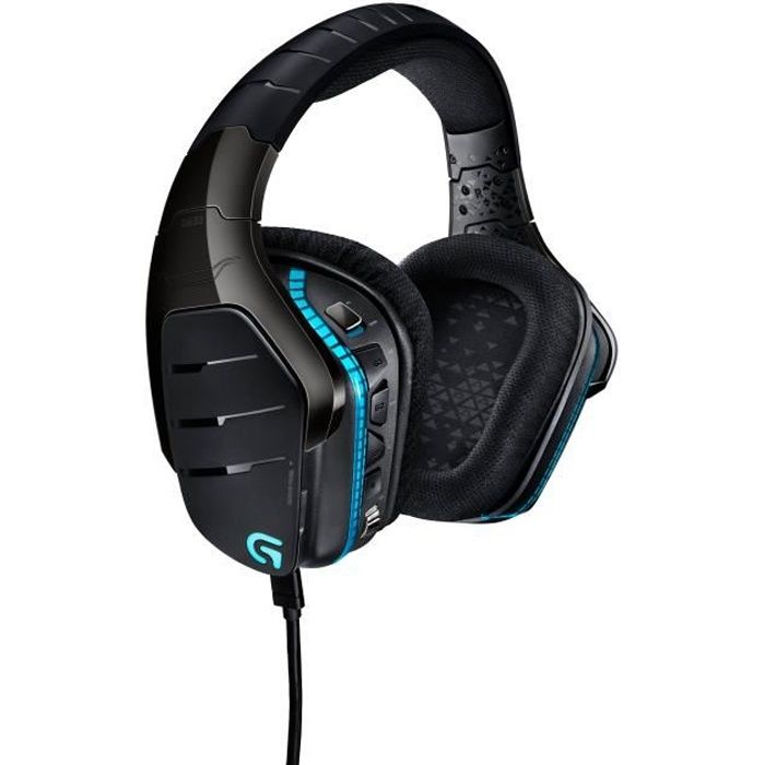 Logitech G Casque Gaming G633 Artemis Spectrum Ps4 Xbox One Et Pc Noir Cdiscount Informatique
