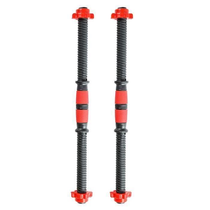 2 pcs Barres D 'haltères Durable Prime Haltère Poignée Haltères Bars Barbell pour Entraînement Sport Gym BARRE - HALTERE - POIDS