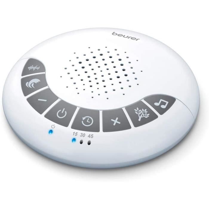 BABY PHONE Beurer SL 15 DreamSound Aide au sommeil sonore, 4 mé lodies ré glables, prise casque, minuterie, arr&ecir688