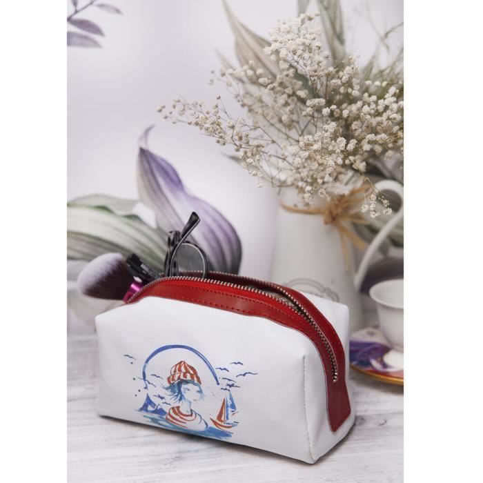AnemosS Sailor Sac de Maquillage et de Rangement, Trousse de Poche Toilette