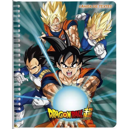 cahier de texte dragon ball z dbz