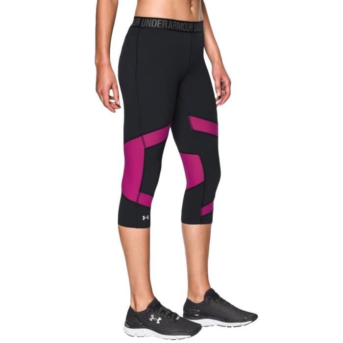 Under Armour - Pantacourt de sport UA CoolSwitch - femme - style legging - 38 cm