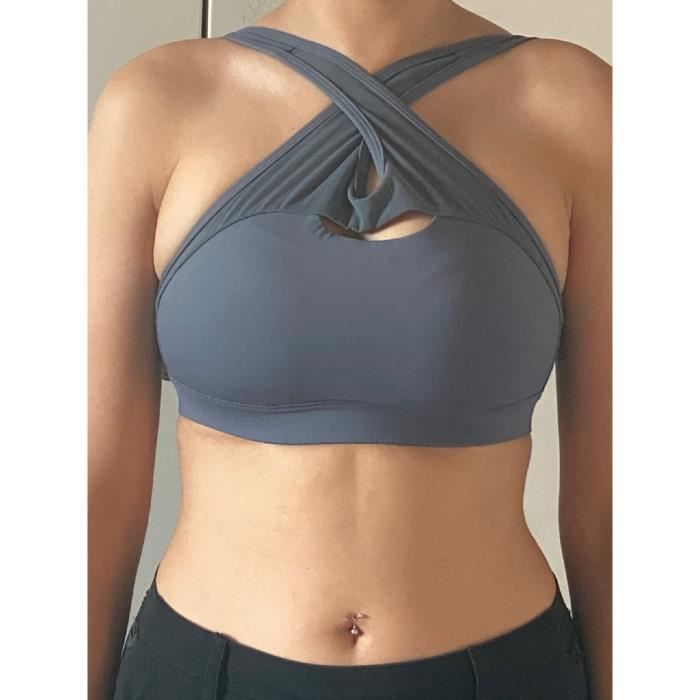 Soutien-Gorge de Sport pour Femme - Haut Impact - pour la Gym, la Course à Pied - Soutien Optimal