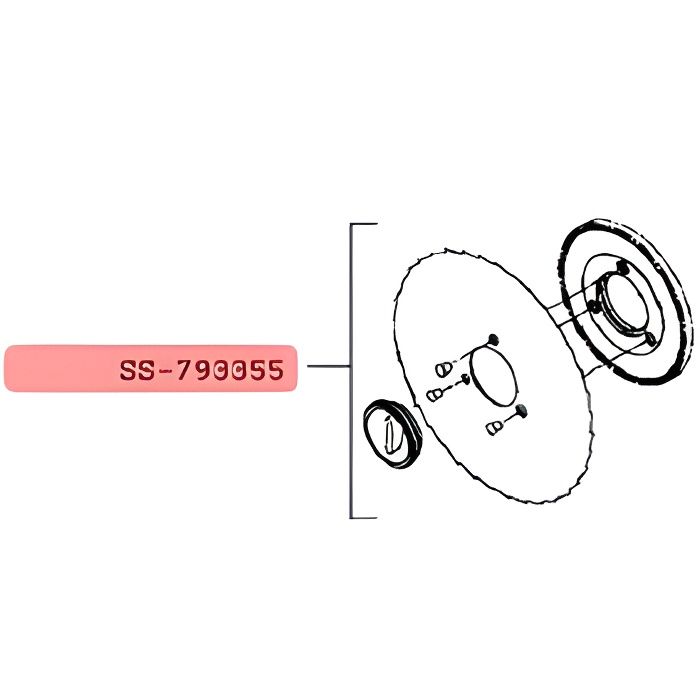 SS-793355. LAME TRANCHEUSE COMPLET
