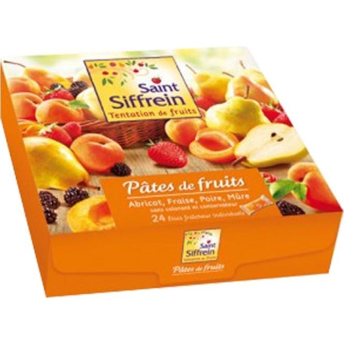 SAINT SIFFREIN - Pâtes de fruit - 4 fruits