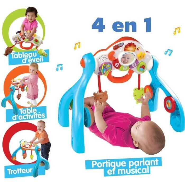 VTECH BABY Centre d'éveil 4 en 1 P'tits Copains