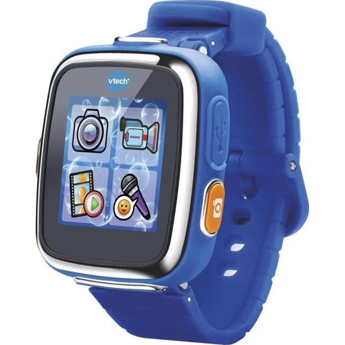 VTECH - Kidizoom Smartwatch Connect DX Bleue - Montre Connectée Enfant