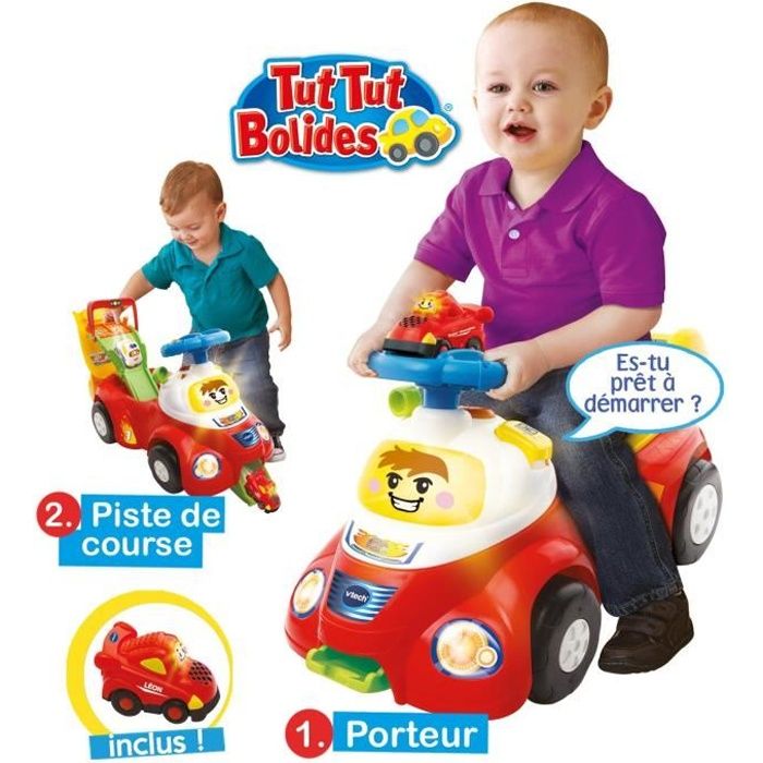 VTECH Baby Mon Porteur Tut Tut 2 en 1