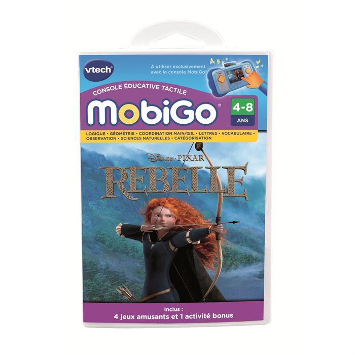 VTECH Jeu Educatif Mobigo Rebelle