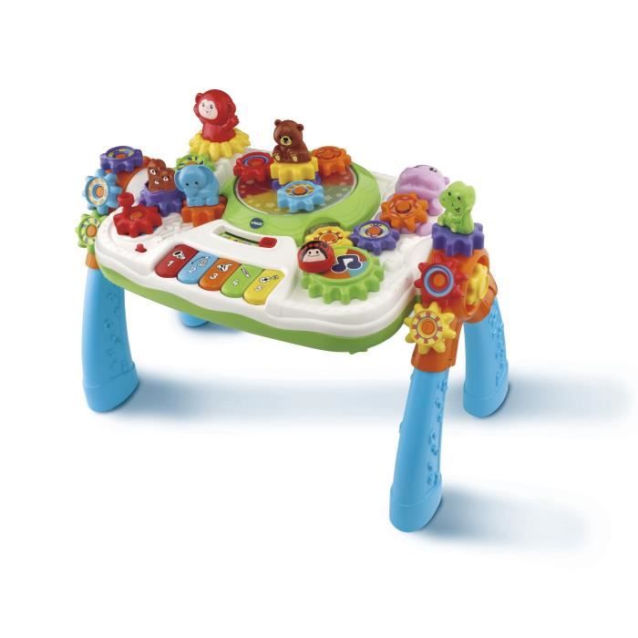 VTECH BABY - Zooz - Centre Multi-Activités - Table d'Activités Multifonctions