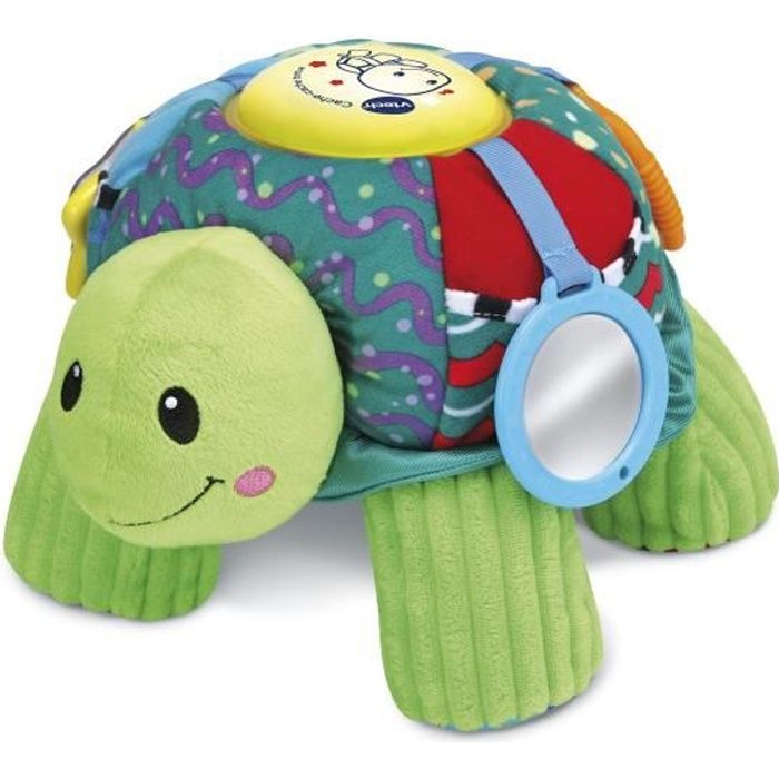 VTECH BABY - Cache-Cache Tortue - Peluche d'Activités Interactive