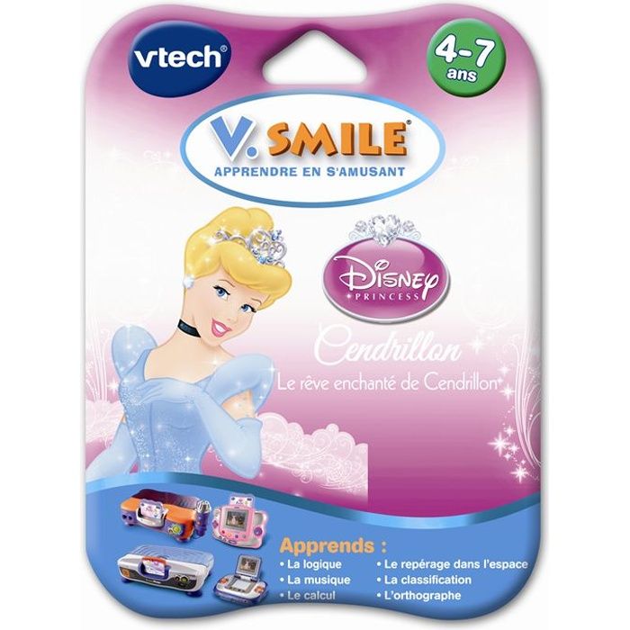 Jeu VSmile Motion Cendrillon