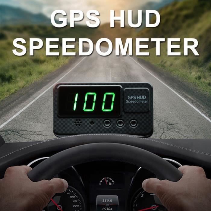 WS18580-C60s GPS speedometer voiture numérique Hud Head-Up Display Avec vitesse fatigueXx5909