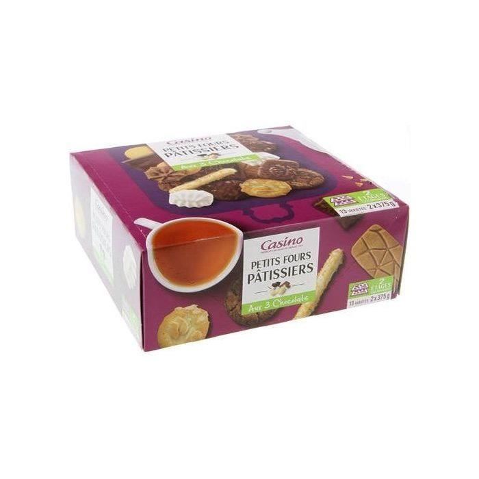 Biscuits Assortiment petits fours pâtissiers - 13 variétés - 750 g
