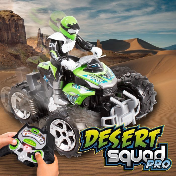 Dickie - Quad tout-terrain radiocommandé 21cm 1:18 - Véhicules