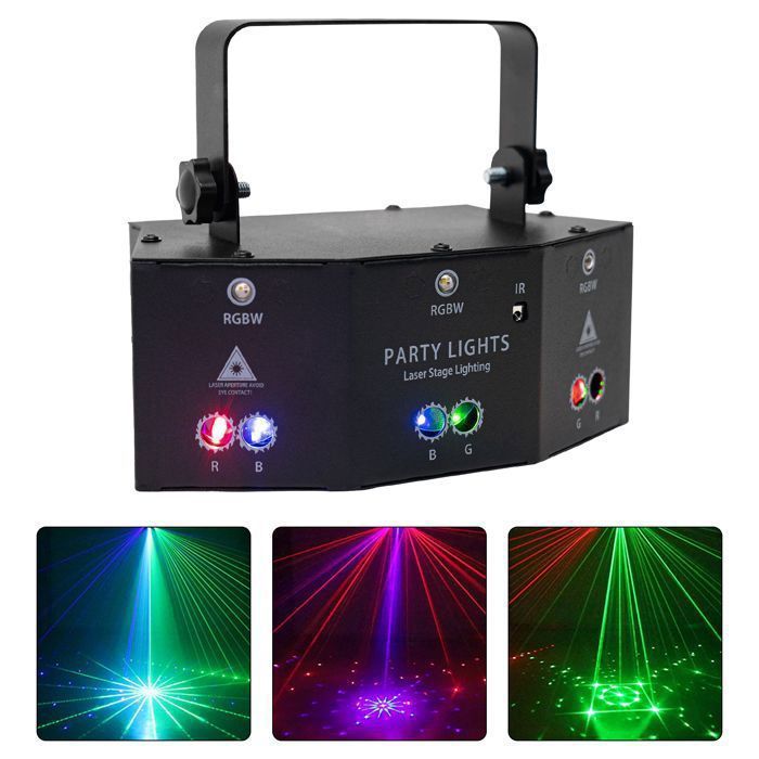 Module Laser RGB 8W - Éclairage Scène Couleur Analogique 12V - Laser Blanc Et Couleurs