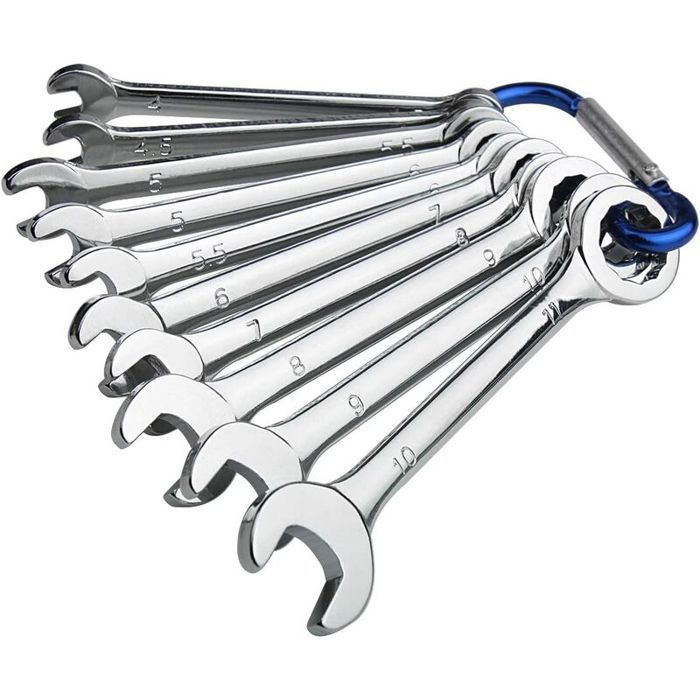 Jeu de clés à fourche RS PRO 24mm en Acier chrome vanadium | RS