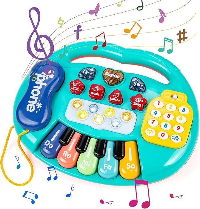 Jouets Musicaux En Bois 8 En 1 Pour Enfants - Instruments De Percussion Montessori - Couleurs Neutres - Cadeau Éducatif Pour Tout-Petits Dès 3 Ans