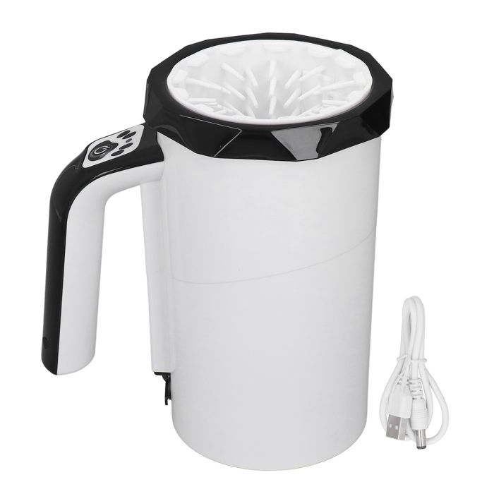 Meilleurs prix pour Nettoyeur automatique de pattes de chien portable fendu manuel rechargeable puissant pour chiens de taille moyenne et grande