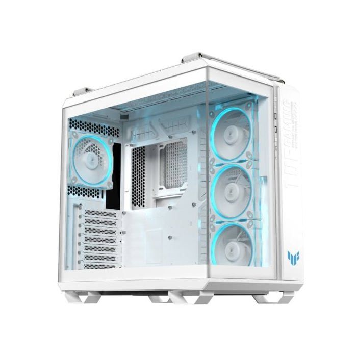ASUS TUF GAMING GT502 HORIZON TG ARGB Mid Tower ATX Doble Cristal Templado USB-C Blanca