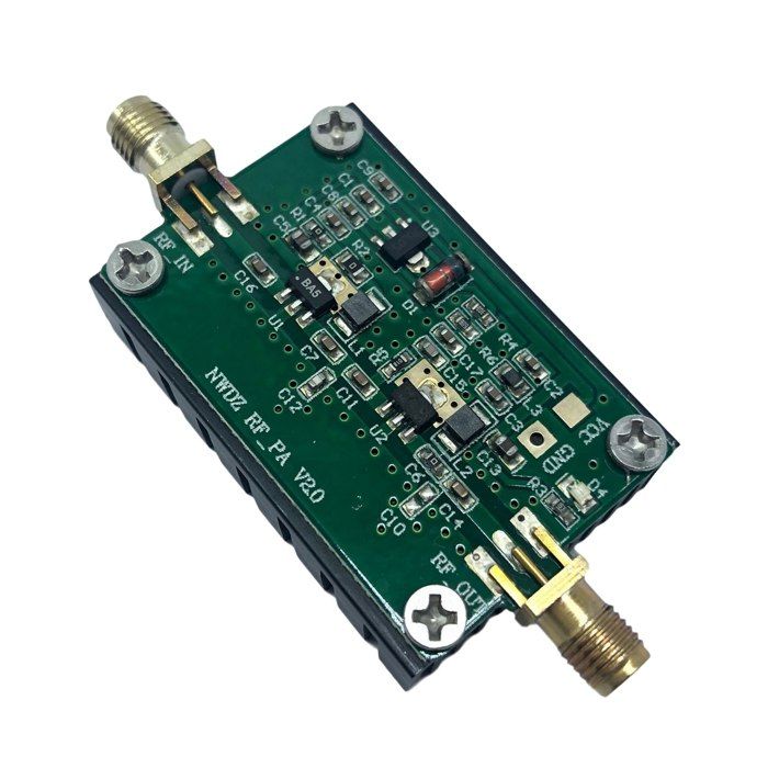 Amplificateur De Puissance RF 100 KHz-60 MHz 5W - Ampli HF Large Bande Pour Radio Amateur - Neuf