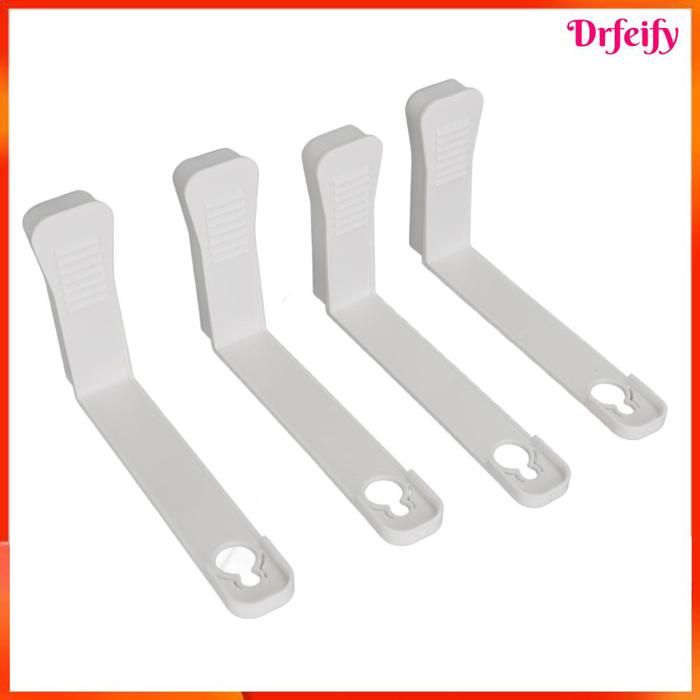 Supports de draps - AKOZON - Attaches porte-draps - Antidérapant - Forte serrage - Lot 4 pièces