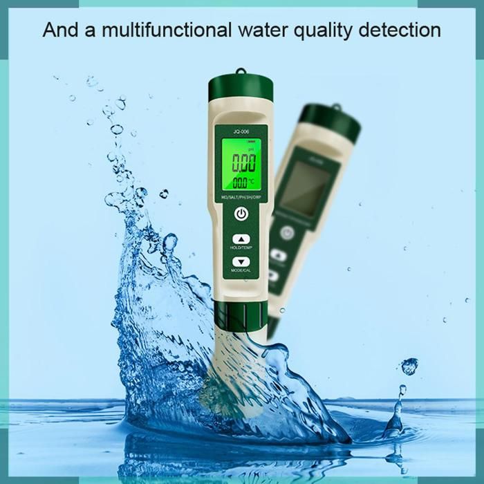 KEENSO testeur de qualité de leau multifonctionnel Testeur numérique multifonctionnel de piscine controle sans rétroéclairage