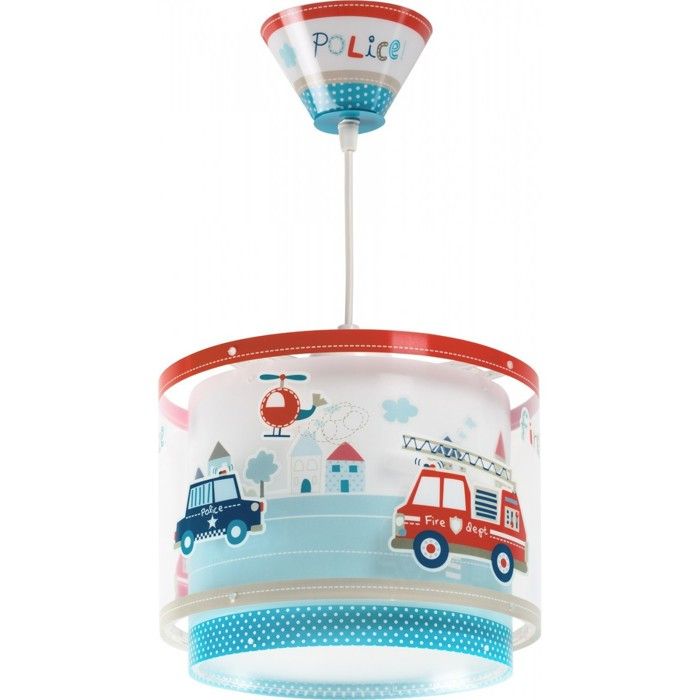Dalber Lustre et lampe suspension enfant Police et Pompiers enfants Dalber Lustre et lampe suspension enfant Police et Pompiers enfants
