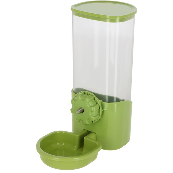 Distributeur deau 850 ML Vert/Trparent Abreuvoir pour rongeurs Abreuvoir pour Lapins Abreuvoir pour lièvres FONTAINE A EAU