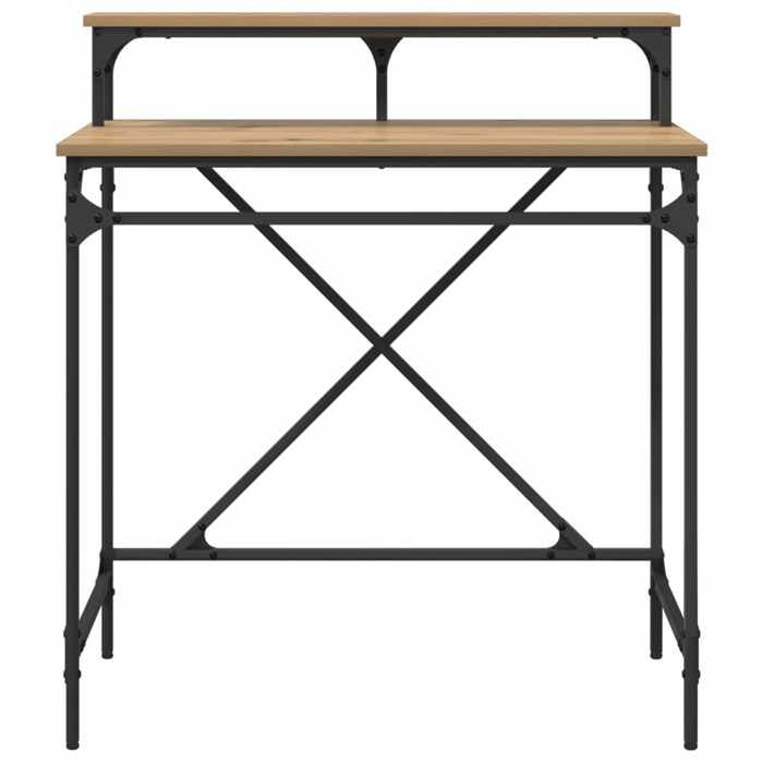 Bureau Chêne artisanal 80 x 50 x 90 cm Bois dingénierie_2 ans garantie_36166