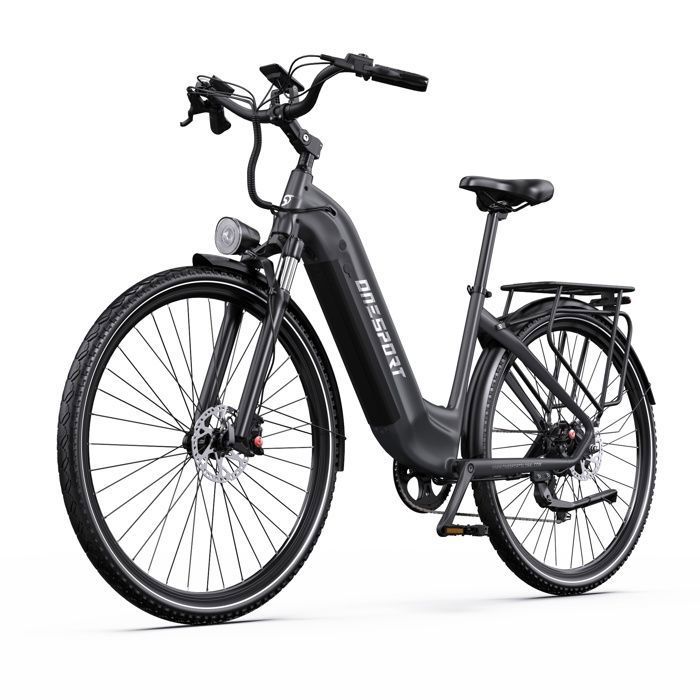 Vélo Électrique，ONESPORT OT05Pro，250W，22.5Ah，25kmh，SHIMANO 7 Vitesse，Freins hydrauliques，Pneus tout-terrain 700C*50C，Autonomie 140km