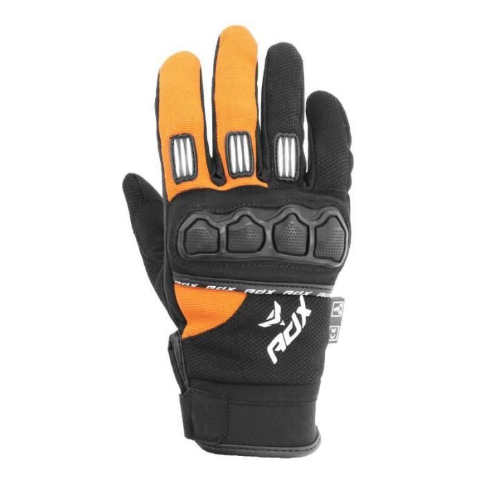 GANTS PRINTEMPS/ETE ADX VISTA AVEC COQUE NOIR/ORANGE
