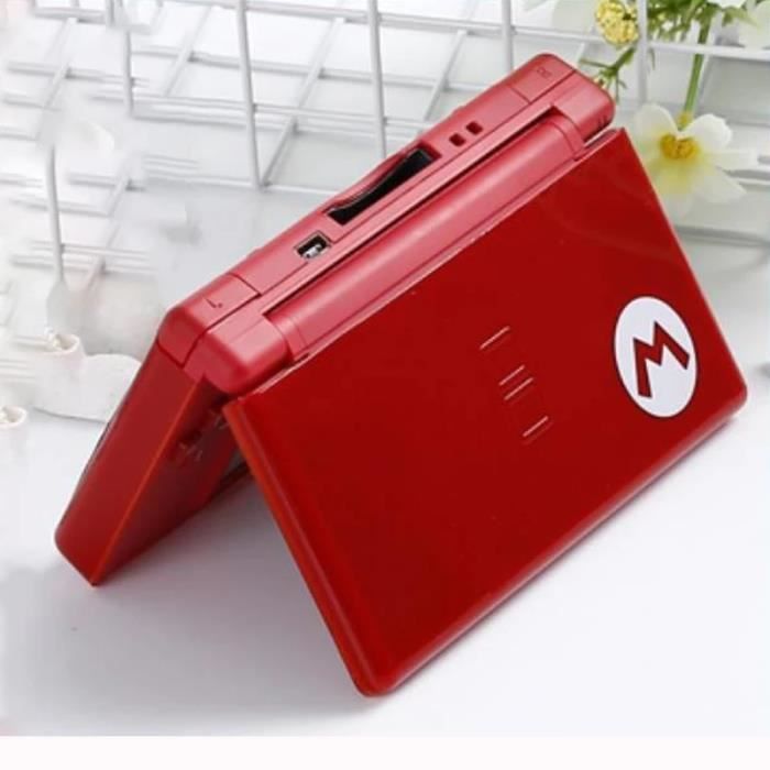 Console de jeu professionnelle remise à neuf pour DS Lite Morceaux de rouge R4 et 32GB TF