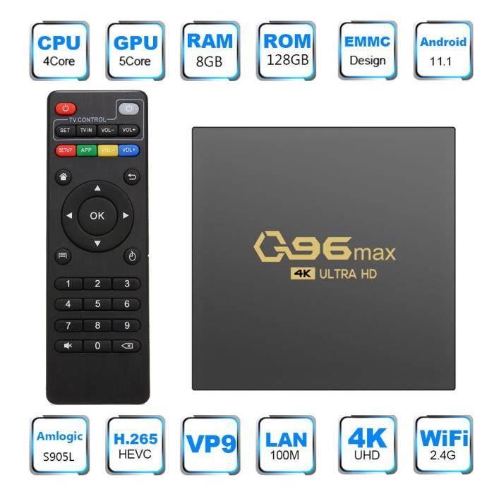 MXQMini TV Stick With Android 10.0 4K Smart TV Box 2.4G WiFi Mini Smart TV  Stick H.265 Media Player Set