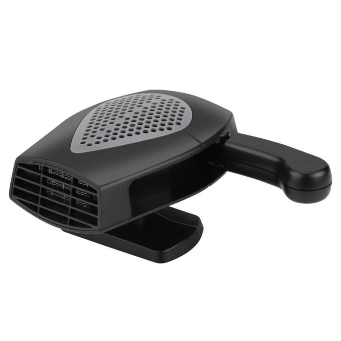 Chauffage Voiture 12V 150W Portable - Désembue Et Dégivre Rapide, 2 Modes Air Chaud/froid, Prise Allume-cigare