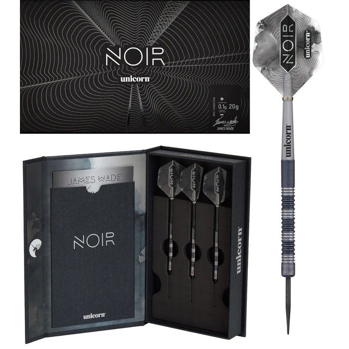 Unicorn Darts Flechettes Noir James Wade 90 20gr Steel 27860 Cdiscount Jeux Jouets