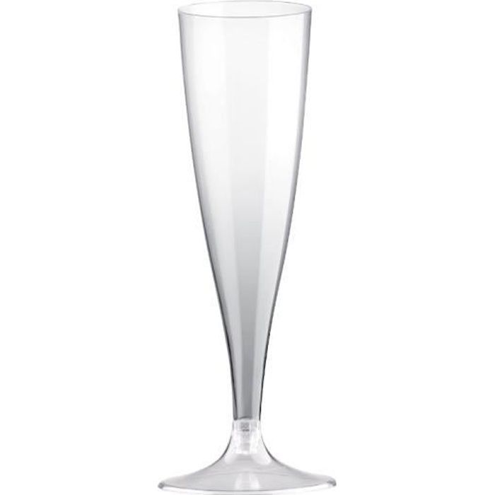 Lot De 10 Flûtes à Champagne Réutilisables En Or - 13.5cl - Marque Aluplast - Neuf