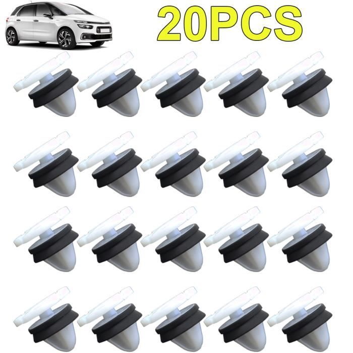 20PCS Kit de fixation de voiture intérieur porte latérale - Clips Pour Peugeot 2008 208 3008 308 II 5008 508 Partner Traveller